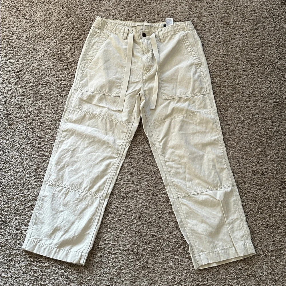 Banana Republic Cream Casual Pants